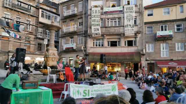 Movilización de Vigo Histórico.