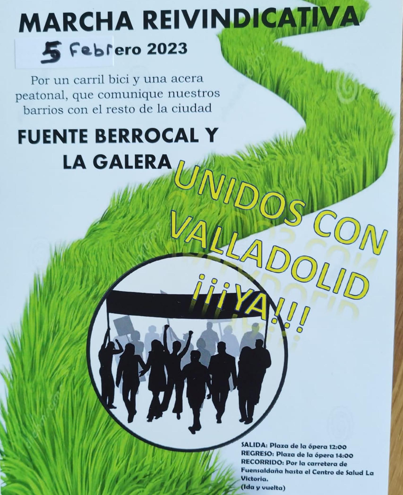 Imagen de la convocatoria de la marcha
