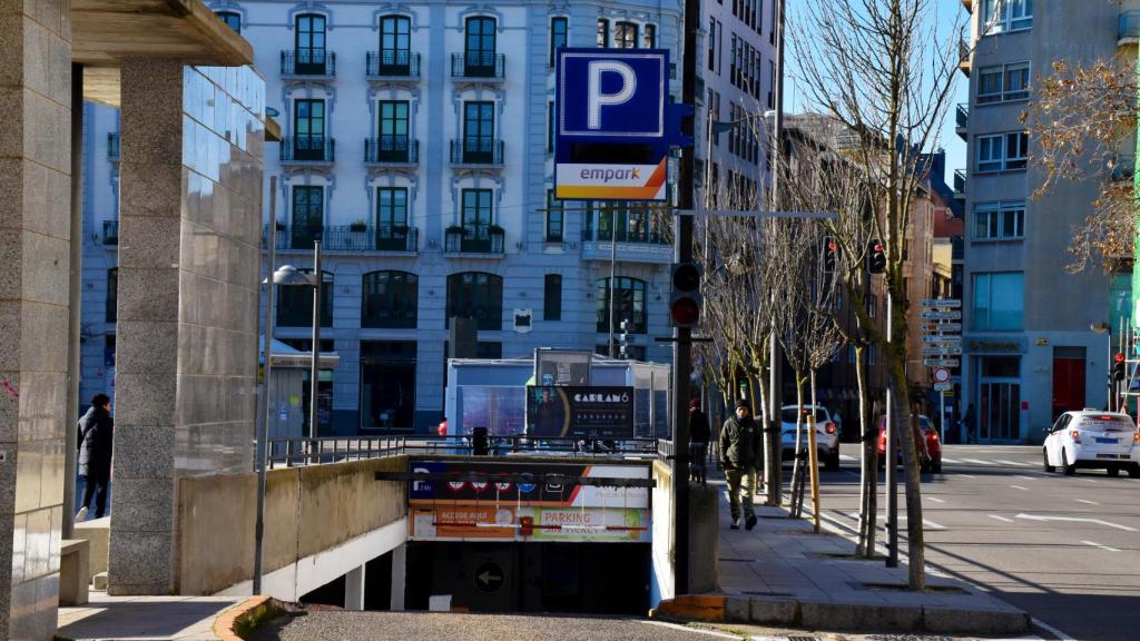Aparcamiento de La Marina