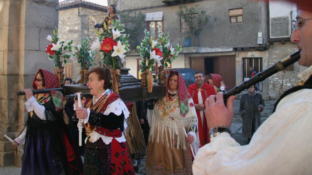 Las águedas de La Alberca, todo un cuadro tradicional