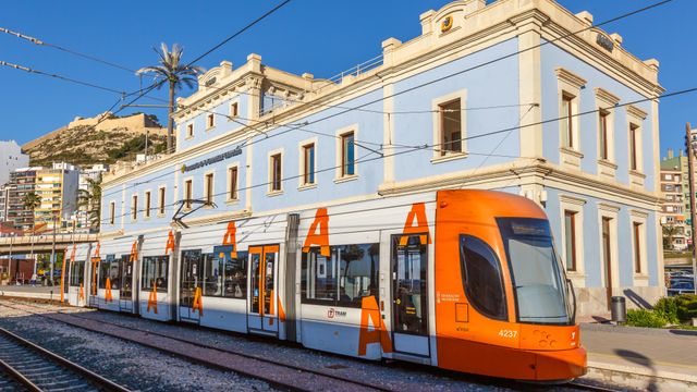 El TRAM d'Alacant en imagen de archivo.