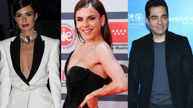 Paz Vega, Carolina Gaitán y Omar Chaparro en un montaje de BLUPER.