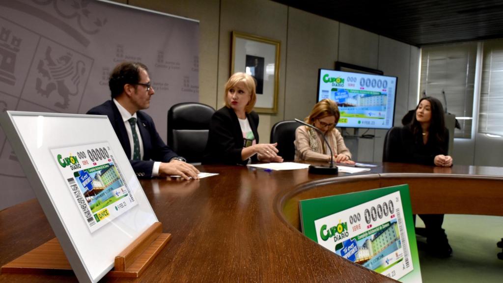 Presentación del Cupón de la ONCE dedicado al Hospital Virgen de la Concha