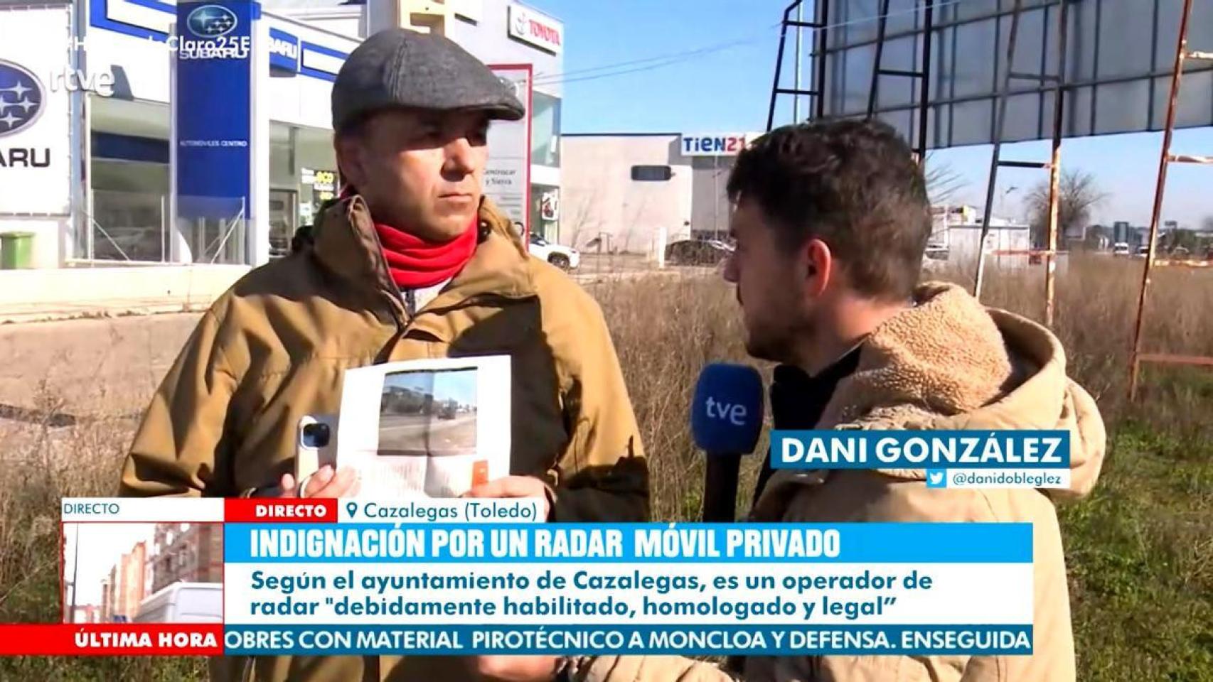 El entrevistado que ha sido denunciado tras su intervención en el espacio 'Hablando claro'.