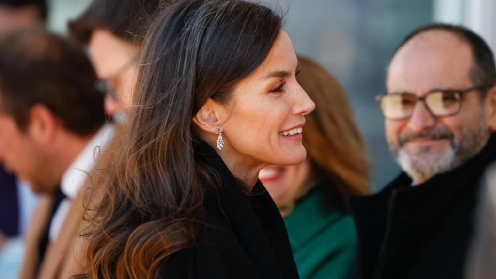 La reina Letizia en su encuentro con la Federación Española de Enfermedades Raras.