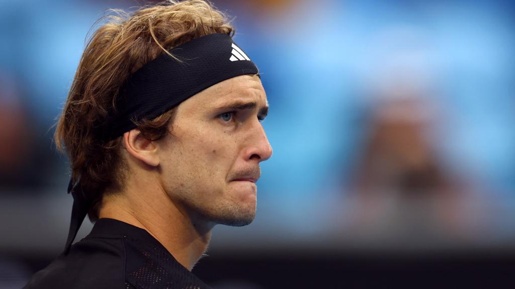 Alexander Zverev, en el Open de Australia 2023