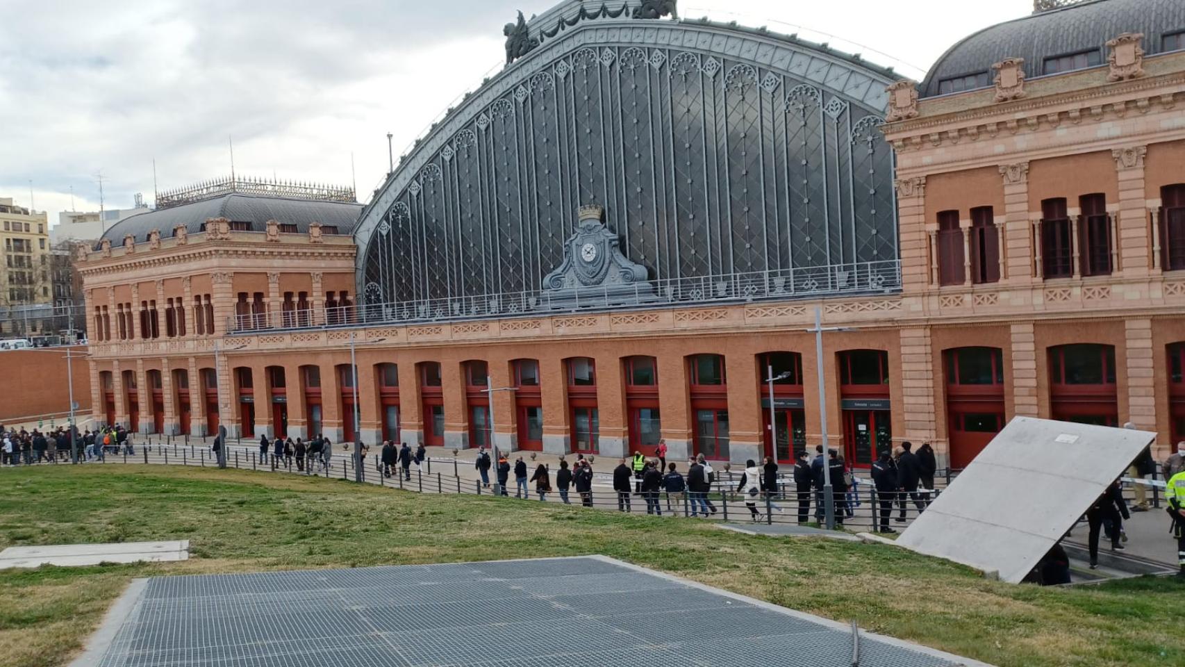 Estación de tren de Atocha.