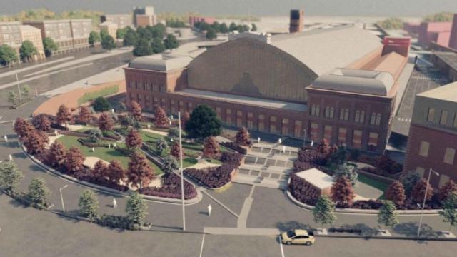 Proyección de cómo será la nueva estación de Atocha.