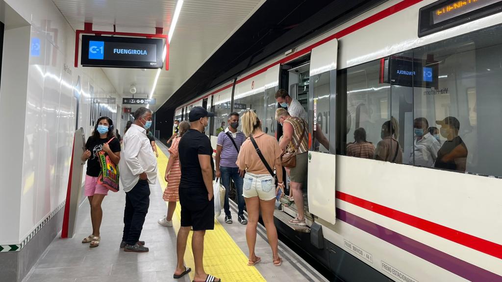 Estación de Renfe de Torremolinos.