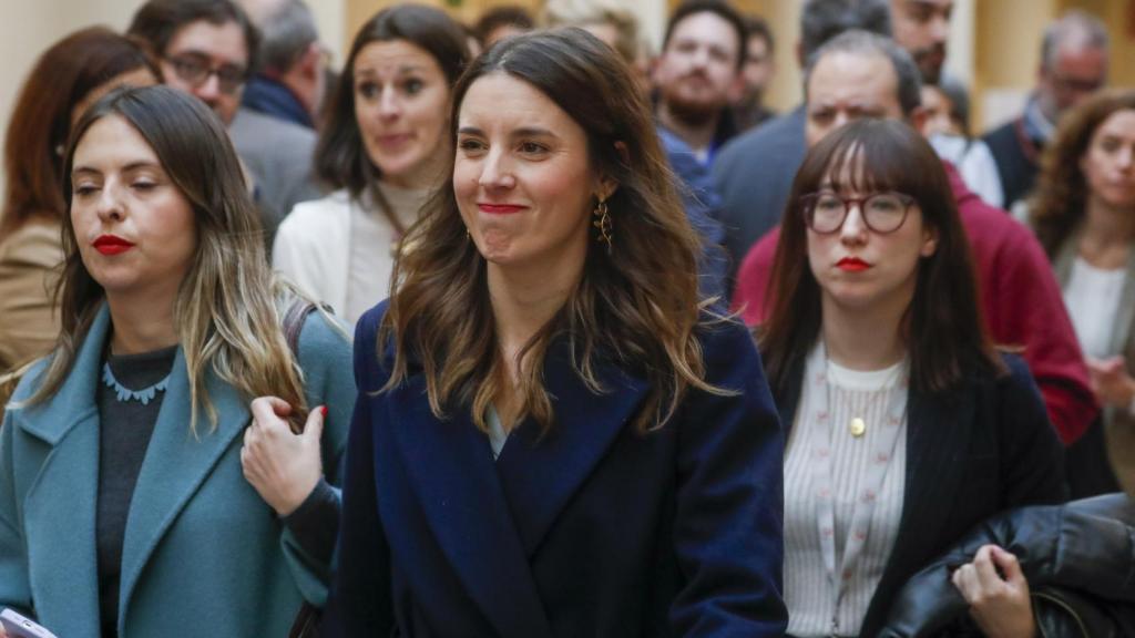 Irene Montero, en el Senado.