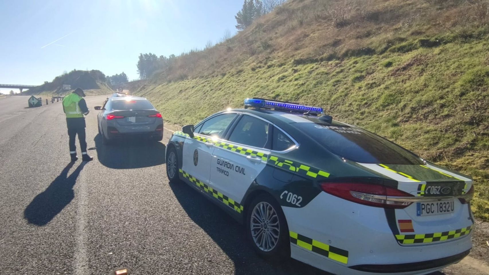 Imagen de archivo de una actuación de la Guardia Civil.