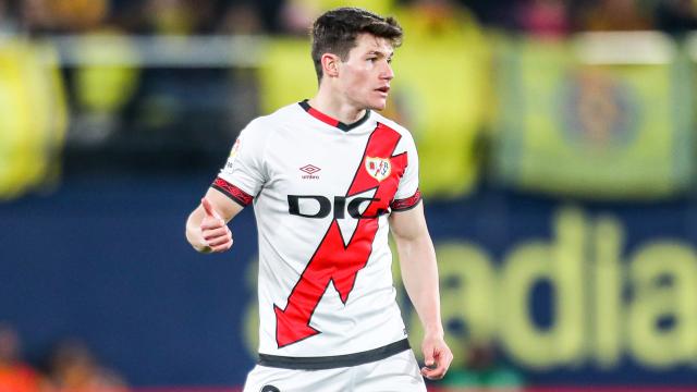 Fran García, con el Rayo Vallecano
