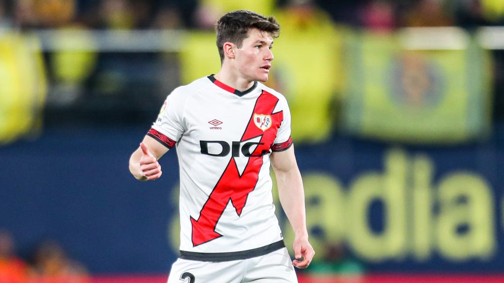 Fran García, con el Rayo Vallecano