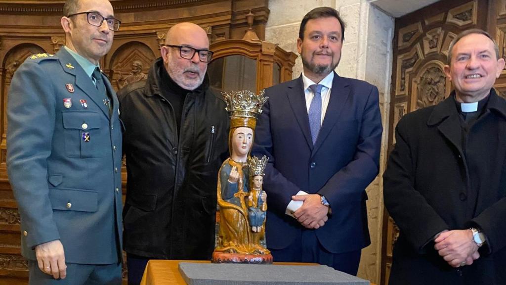 Acto de restitución de las dos cornas del siglo XVII en Soria.