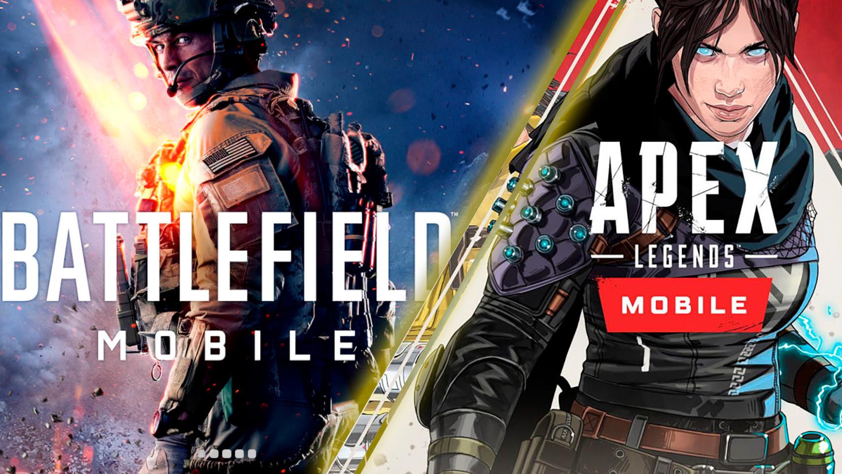 EA usa el hacha con Battlefield Mobile y Apex Legends Mobile