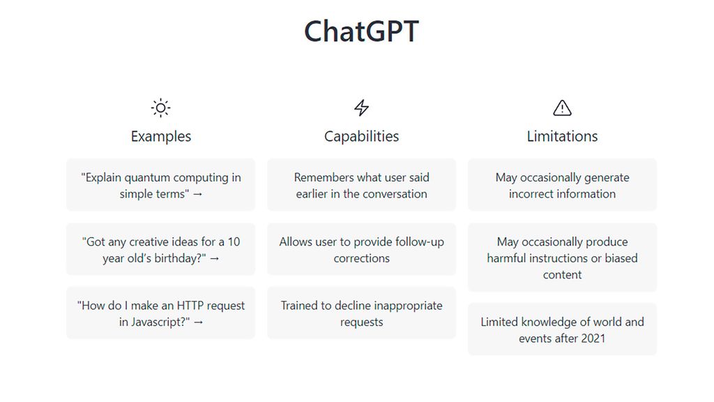 ChatGPT de OpenAI