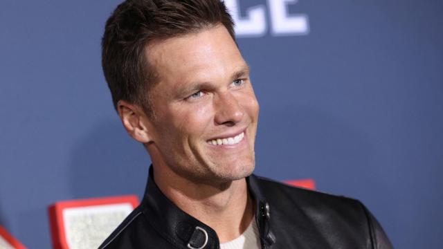 Tom Brady, durante el estreno de la película '80 for Brady'