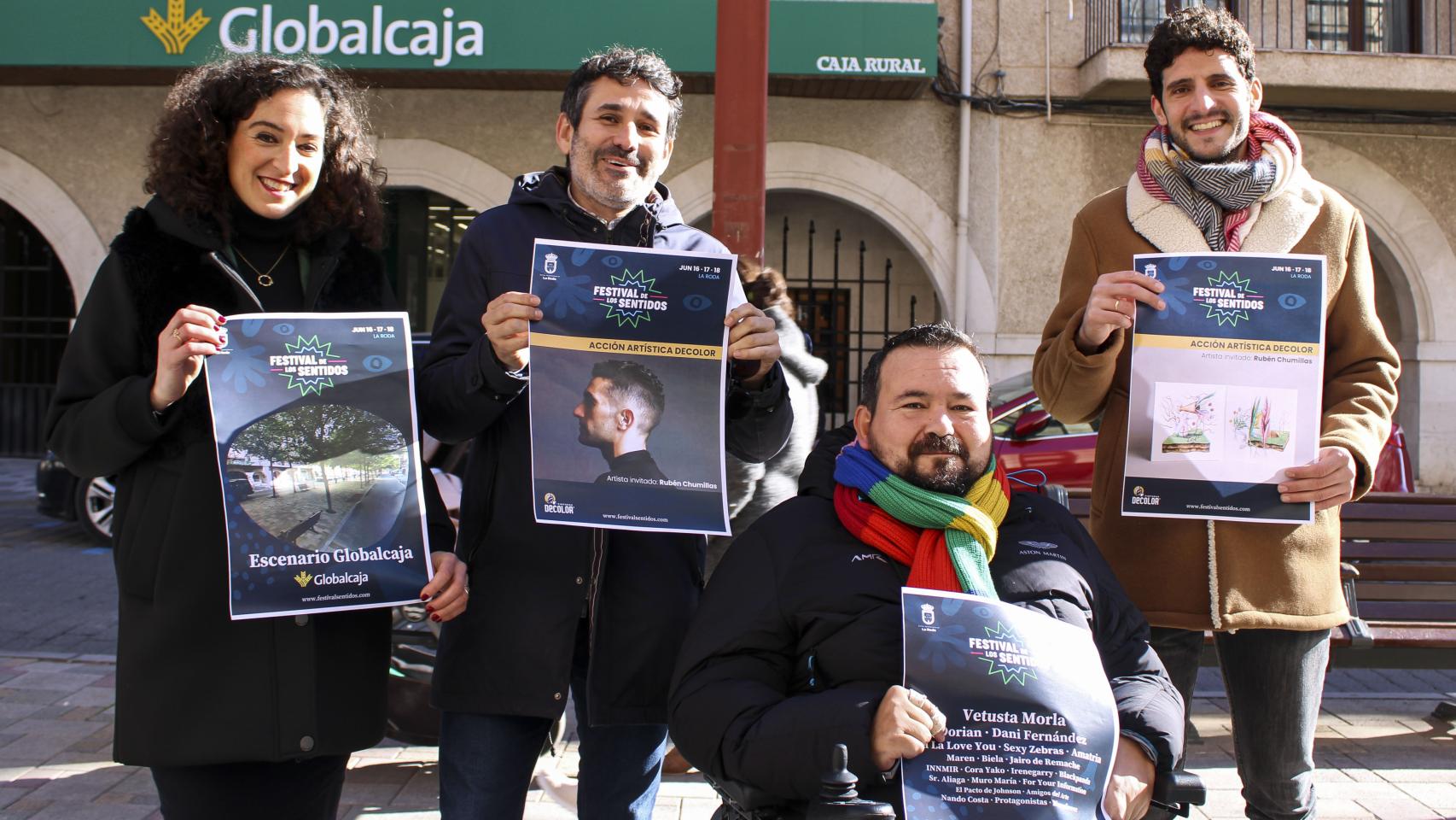 Presentación del Escenario Globalcaja en La Roda.