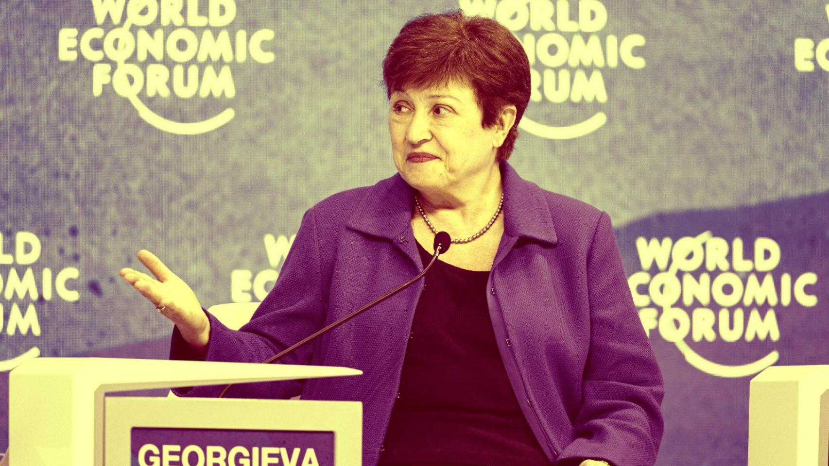 La directora gerente del FMI, Kristalina Georgieva.