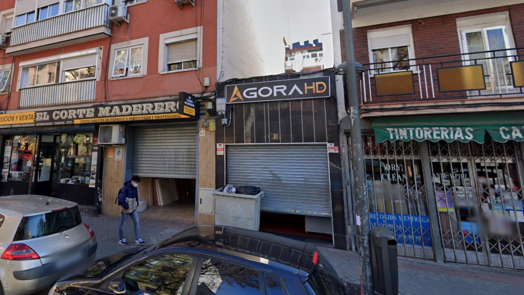 La discoteca de ambiente latino Agora HD, en Vallecas.