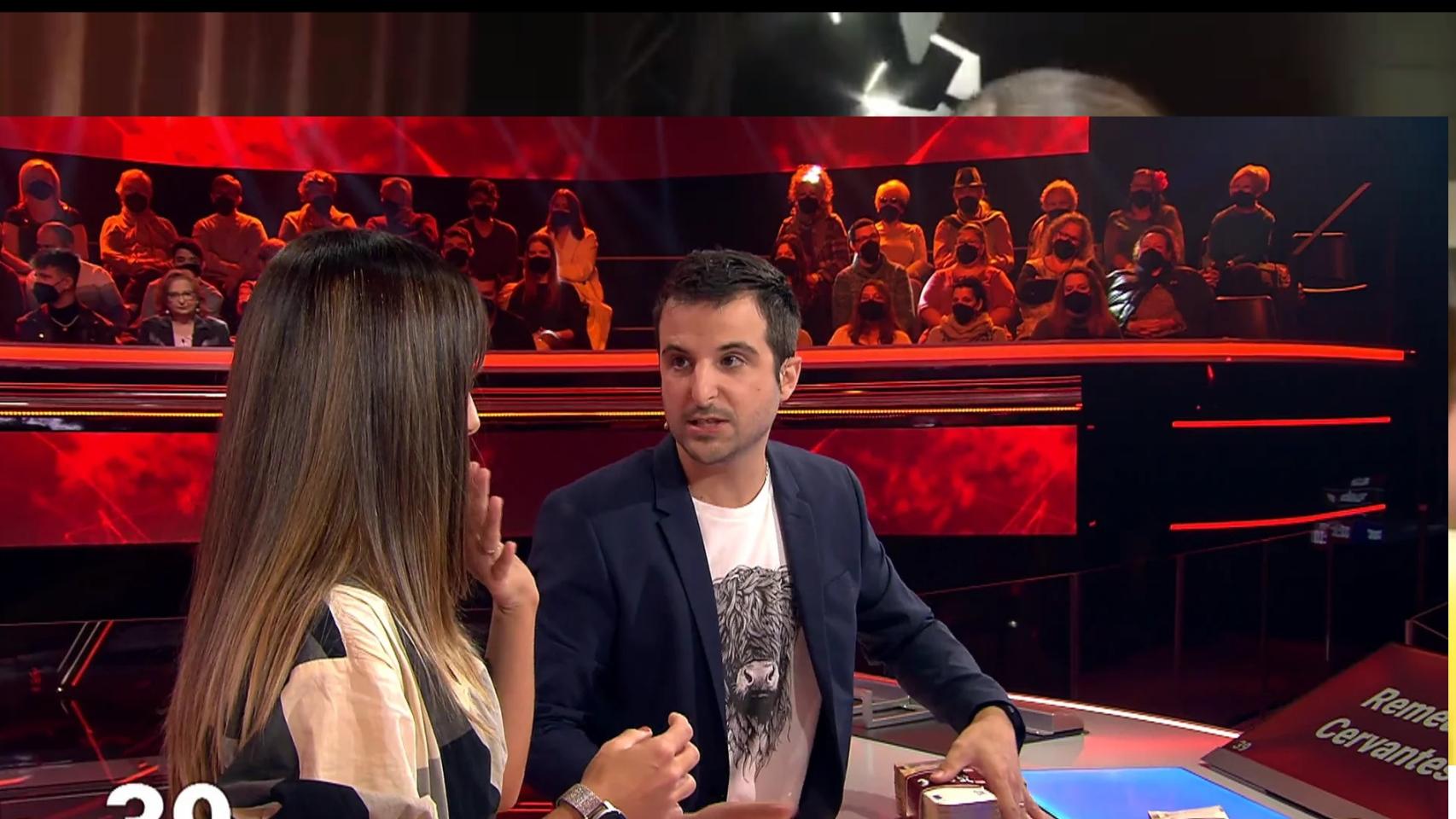 Imagen de ‘Atrapa un millón’ en la pregunta sobre Remedios Cervantes