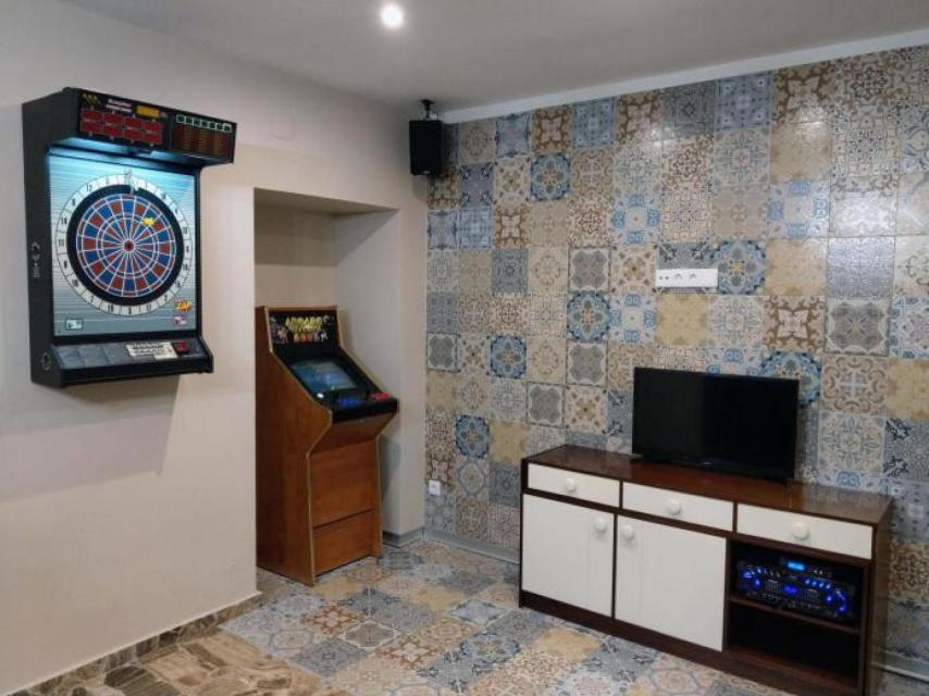 Salón de juegos de la casa rural de Tío Peguero.