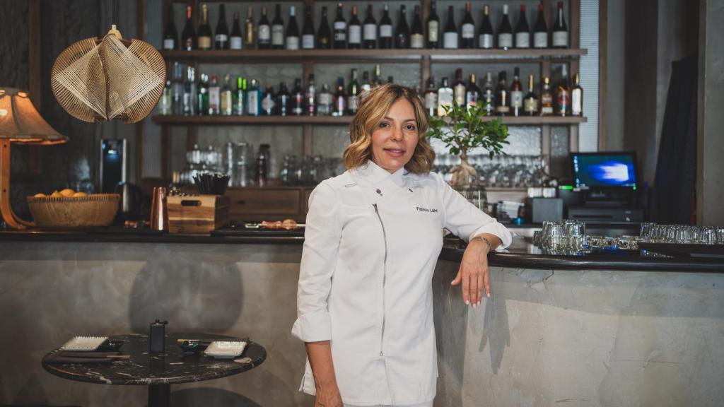 Fabiola Lairet, en la planta baja de la Robata Madrid.