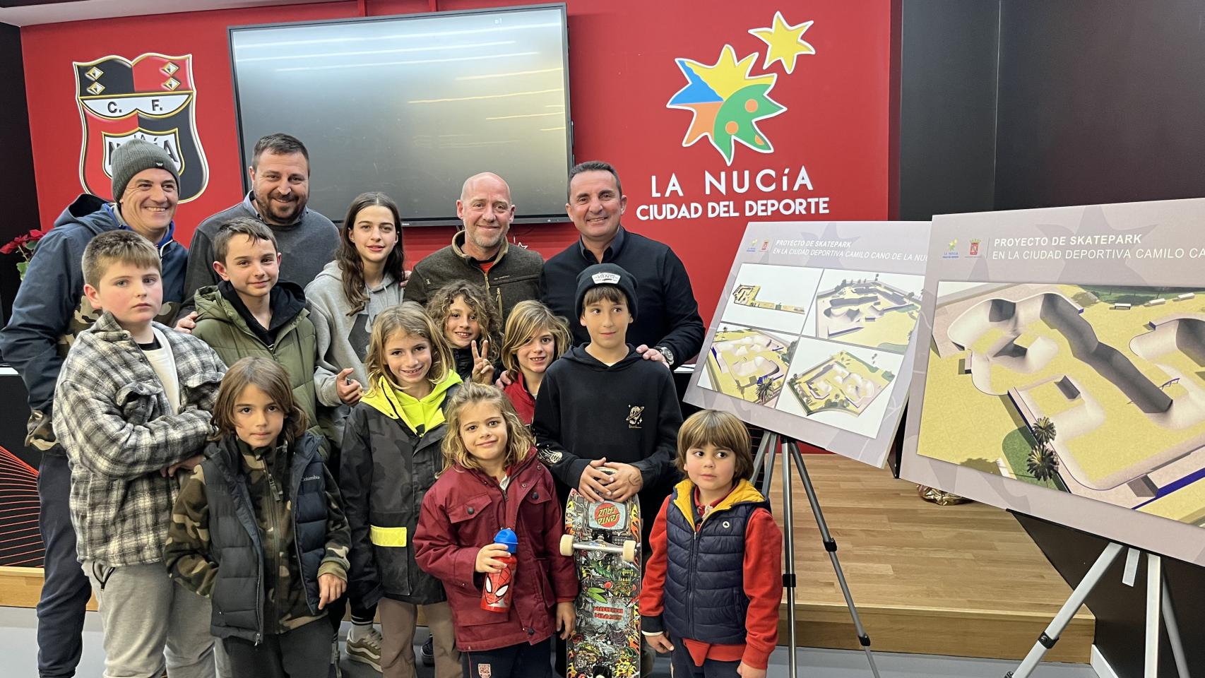 Presentación del Skatepark de La Nucía.