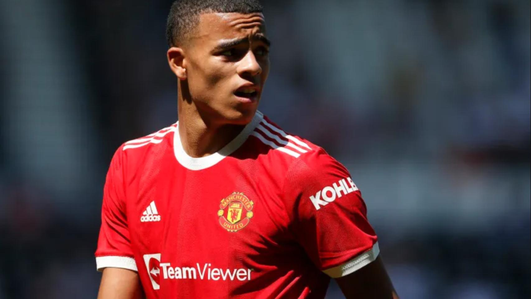 Mason Greenwood, con el Manchester United