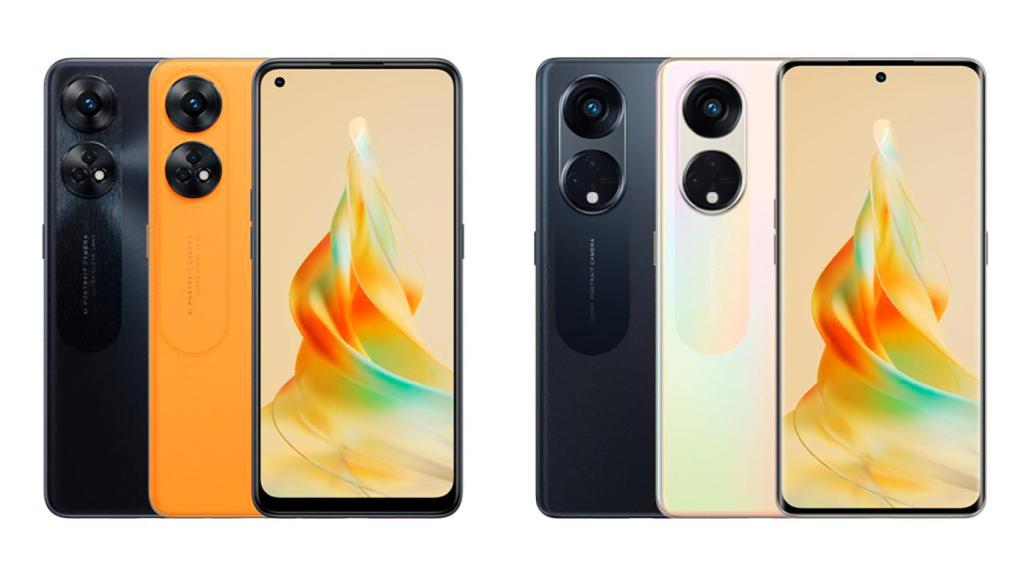 Ambos teléfonos de OPPO
