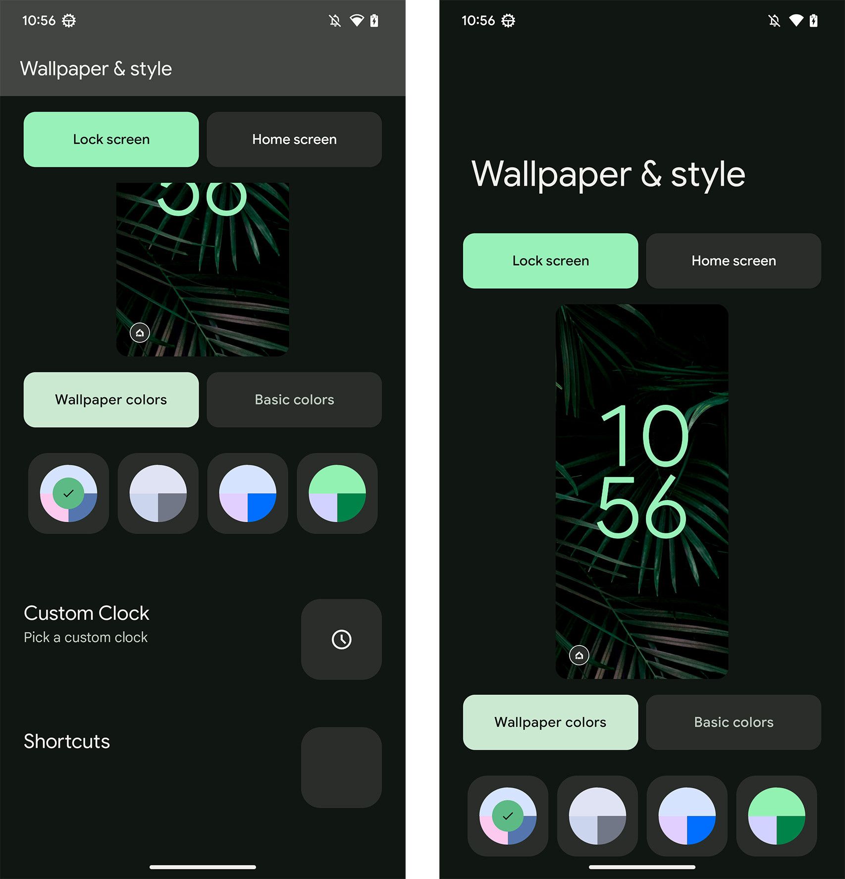 Wallpaper & Style en Android 13