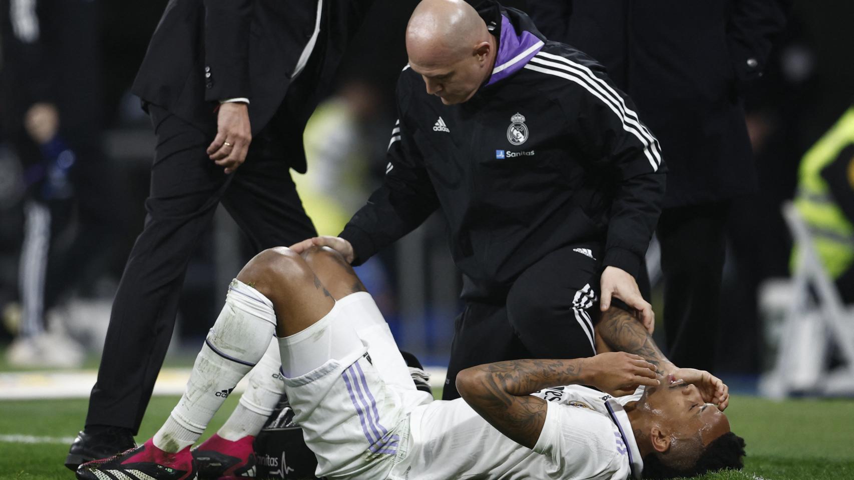 Militao, lesionado.