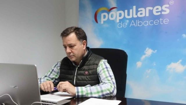 Manuel Serrano, portavoz del PP en el Ayuntamiento de Albacete.