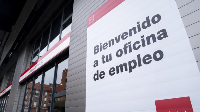 Oficina de empleo en Vallecas, Madrid.