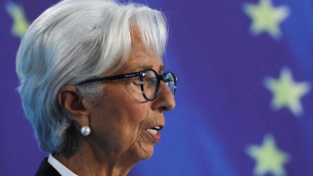 La presidenta del Banco Central Europeo, Christine Lagarde