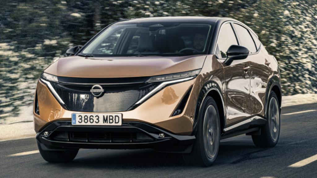 El Nissan Ariya puede tener una autonomía de hasta 525 kilómetros.