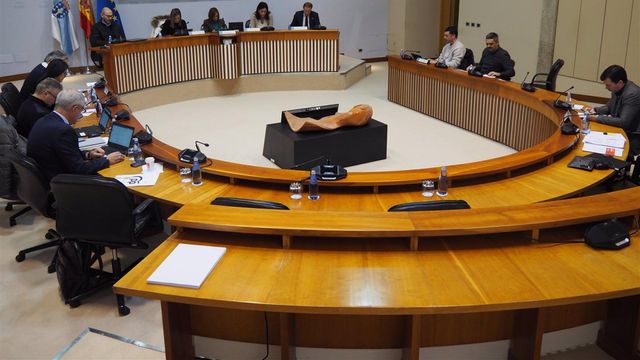 Comisión de Economía en el Parlamento.