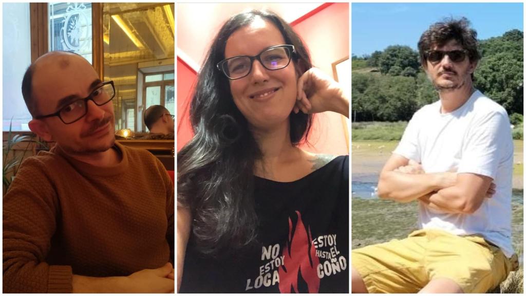 Carlos, Nerea y Galo, autónomos perjudicados por las nuevas cotizaciones.