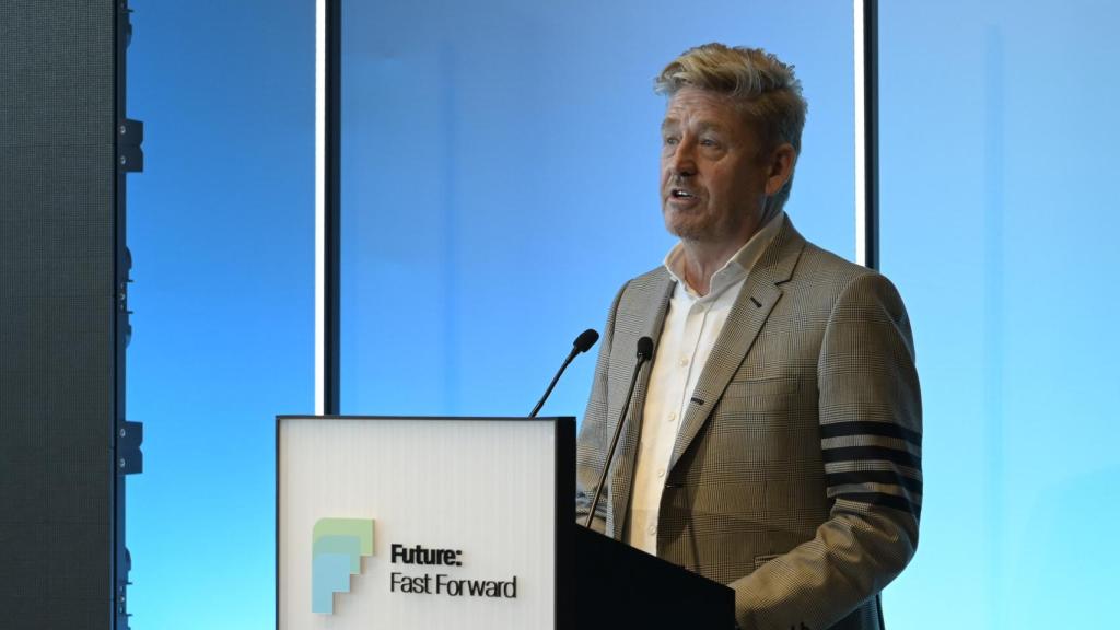Wayne Griffiths, presidente de Seat, durante el evento.