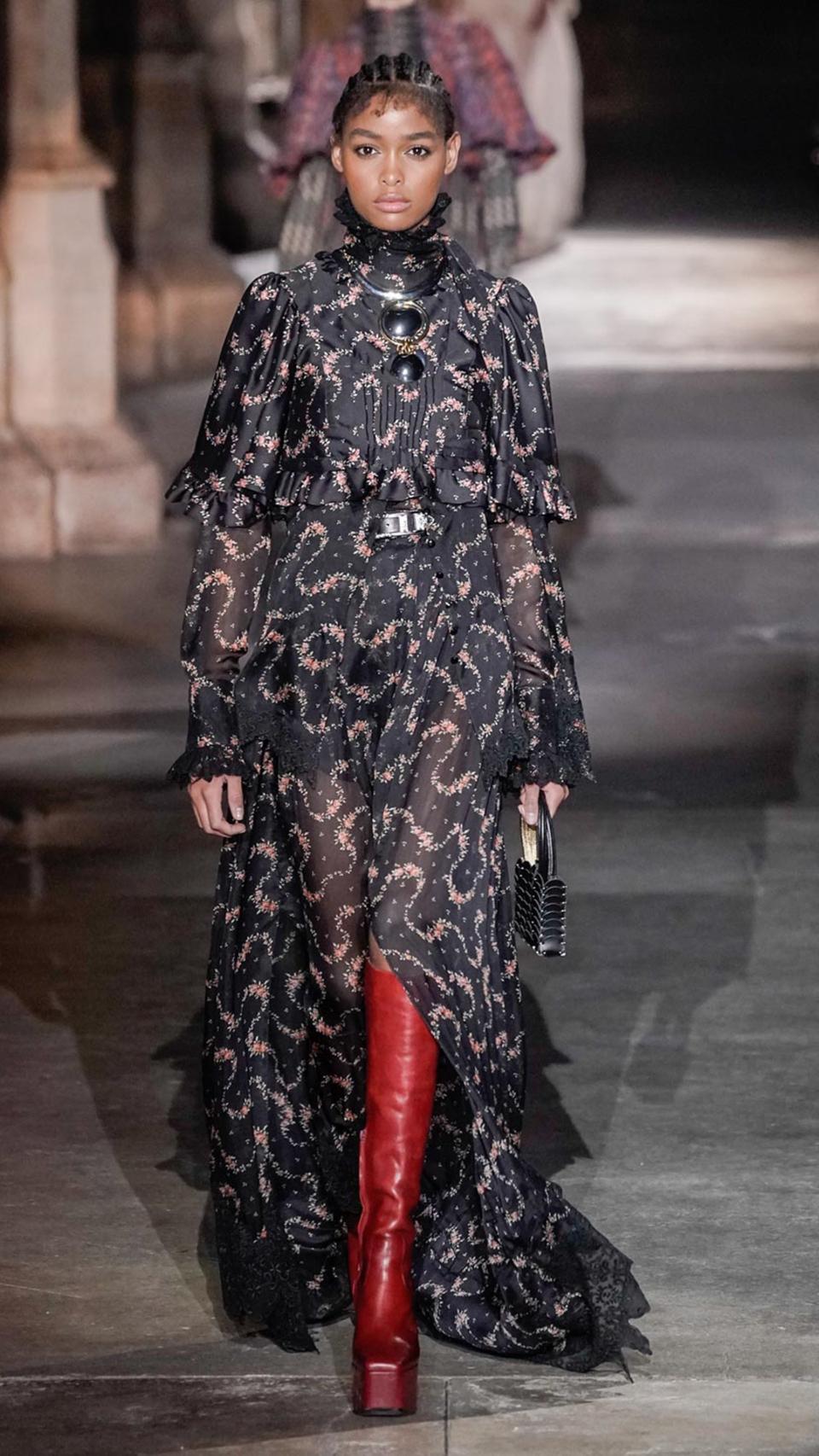 En la Fashion Week de París en 2020.