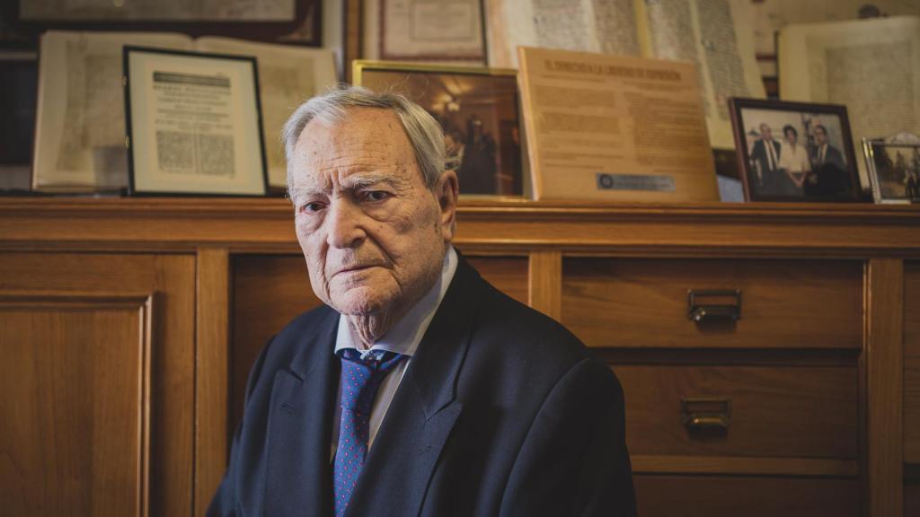 Luis Ángel de la Viuda en una entrevista concedida a EL ESPAÑOL en 2023.