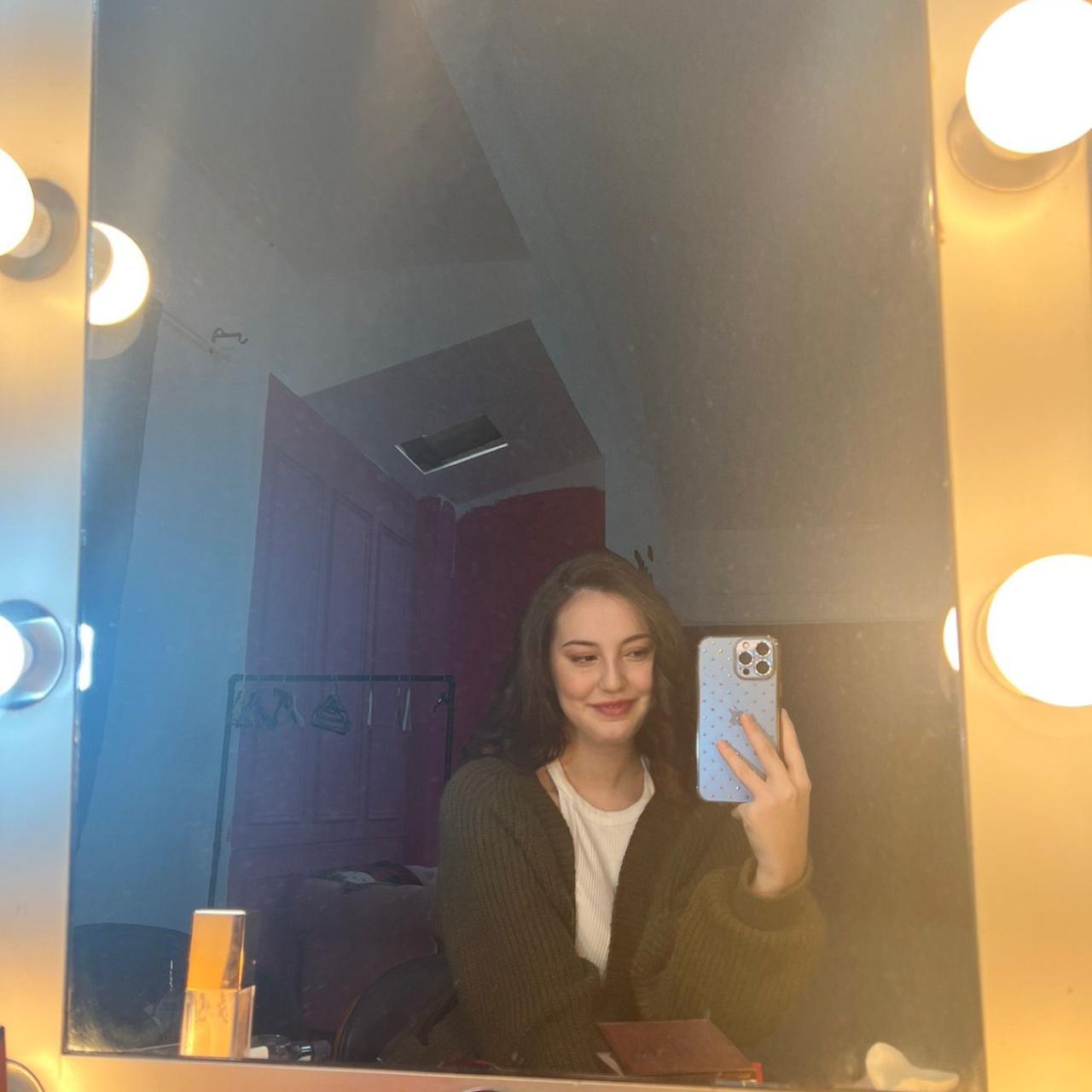 Camila Morici, en un camerino.