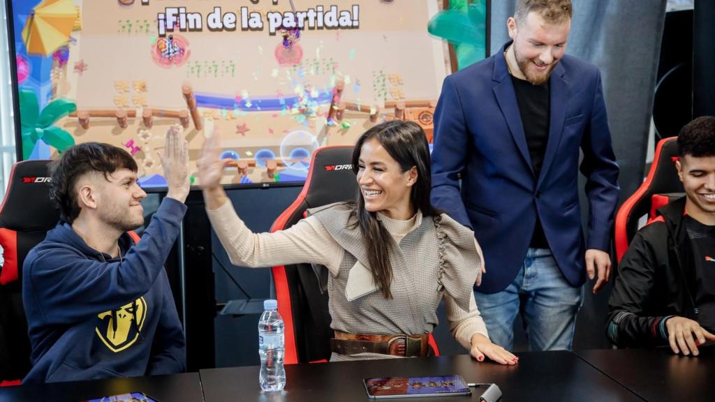 Begoña Villacís en la inauguración de Madrid in Game.