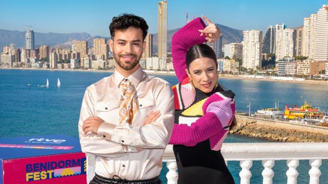 Agoney y Blanca Paloma.