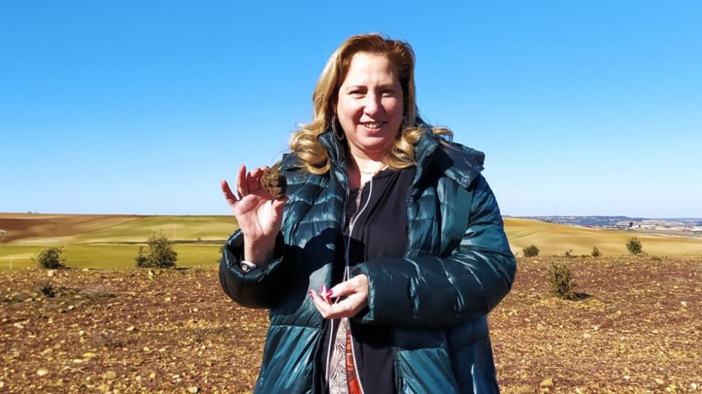 Trufa recogida en Zamora