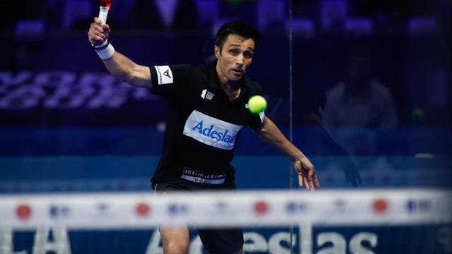 Fernando Belasteguín durante un torneo de la temporada 2022