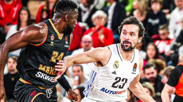 Llull, en el partido contra el AS Monaco.