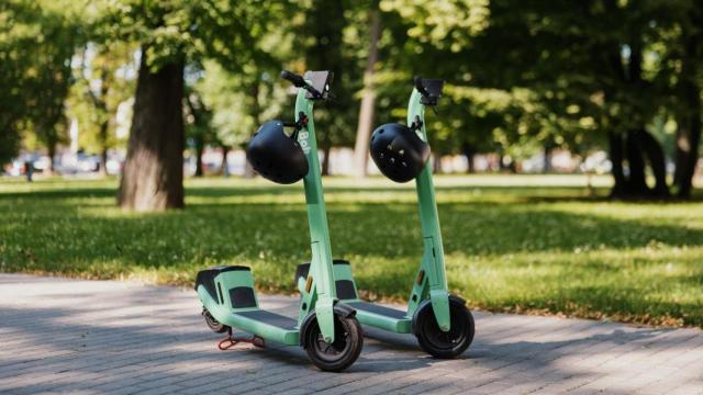 Patinetes de Bolt en Madrid.