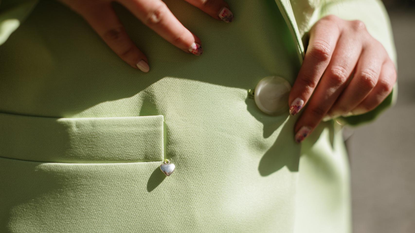 Detalle de una manicura.