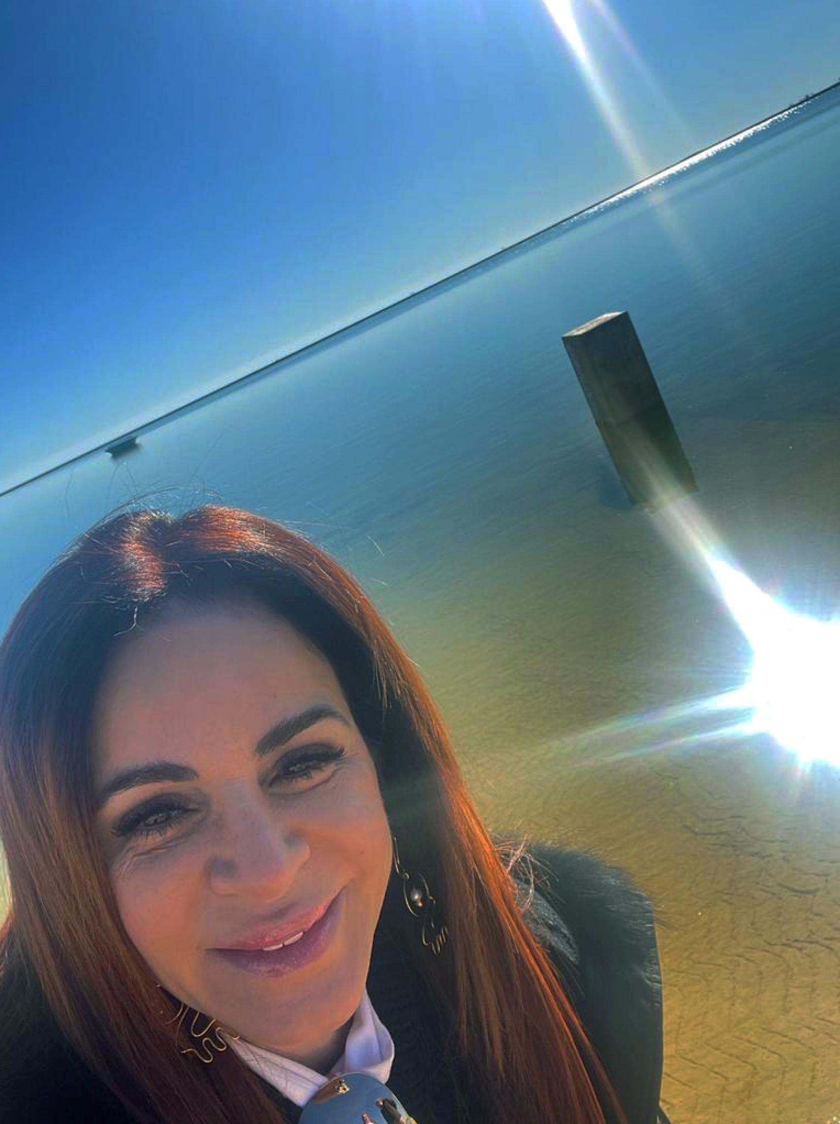 Silvia Clemente en la balsa de Villalón, Boadilla de Rioseco, Herrín y Villafrades